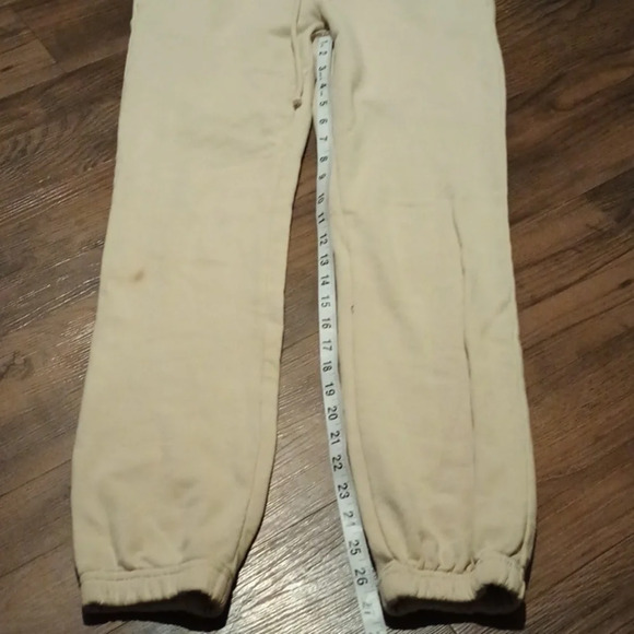 Cotton Citizen Tan Oat High Waisted Fitted Sweatpants A40 - Picture 2 of 11